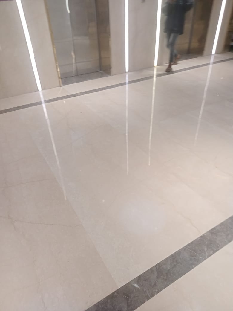 High-Gloss Commercial Marble Flooring