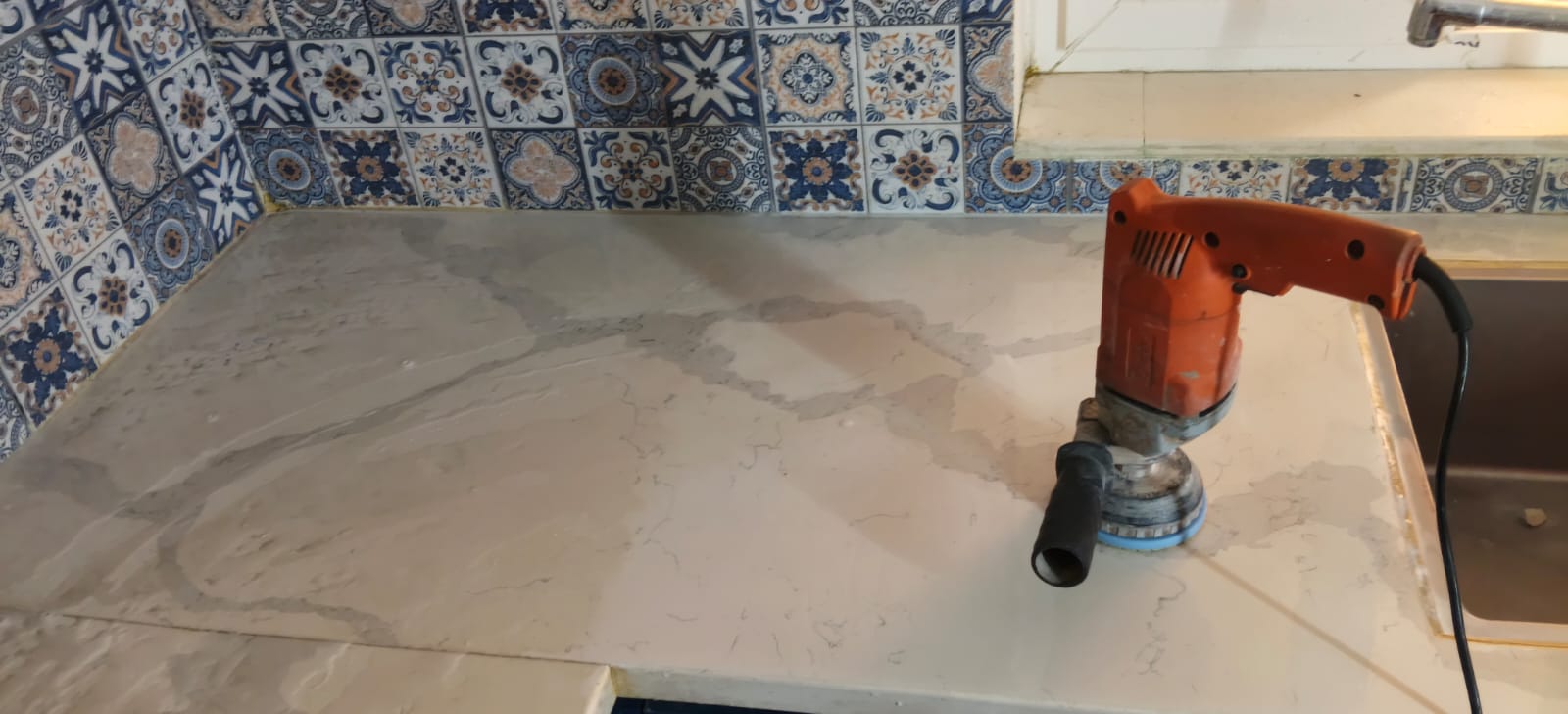 Marble Countertop Polishing & Restoration